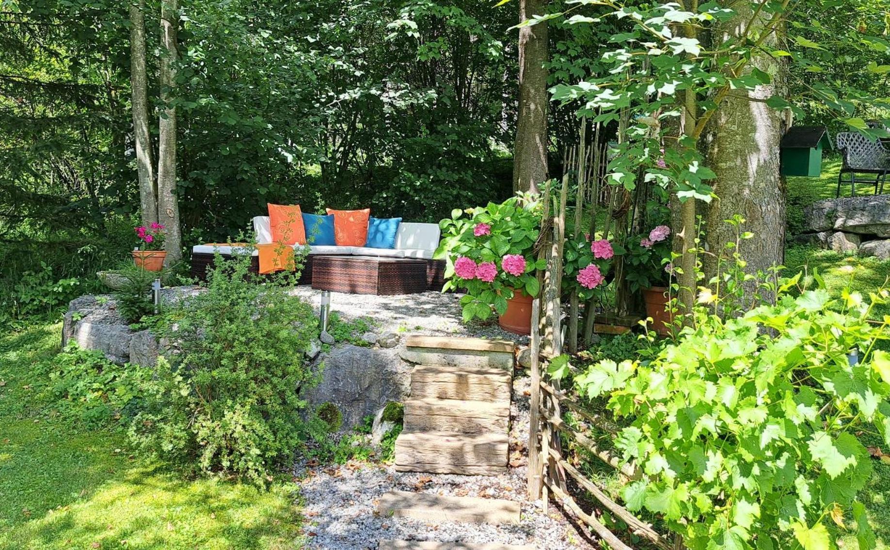 Ferienhaus Lechner Fuer Max 10 Personen - Wald Und Naturgarten Abtenau Esterno foto